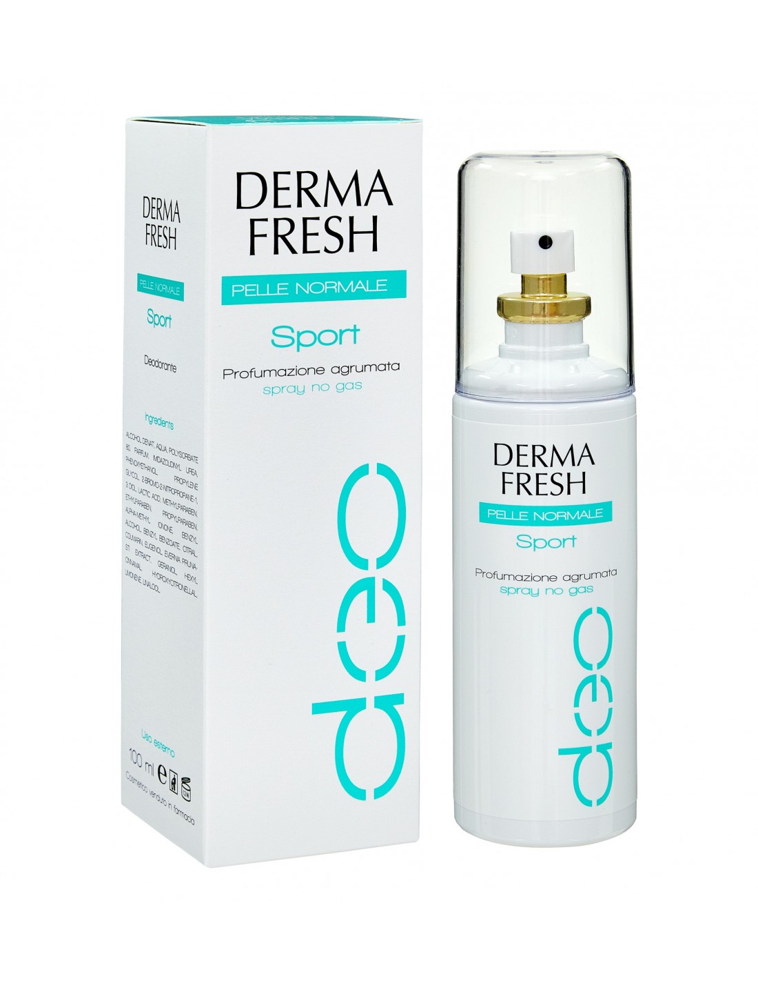 Dermafresh Sport - Deodorante Spray Pelle Normale - 100 ml