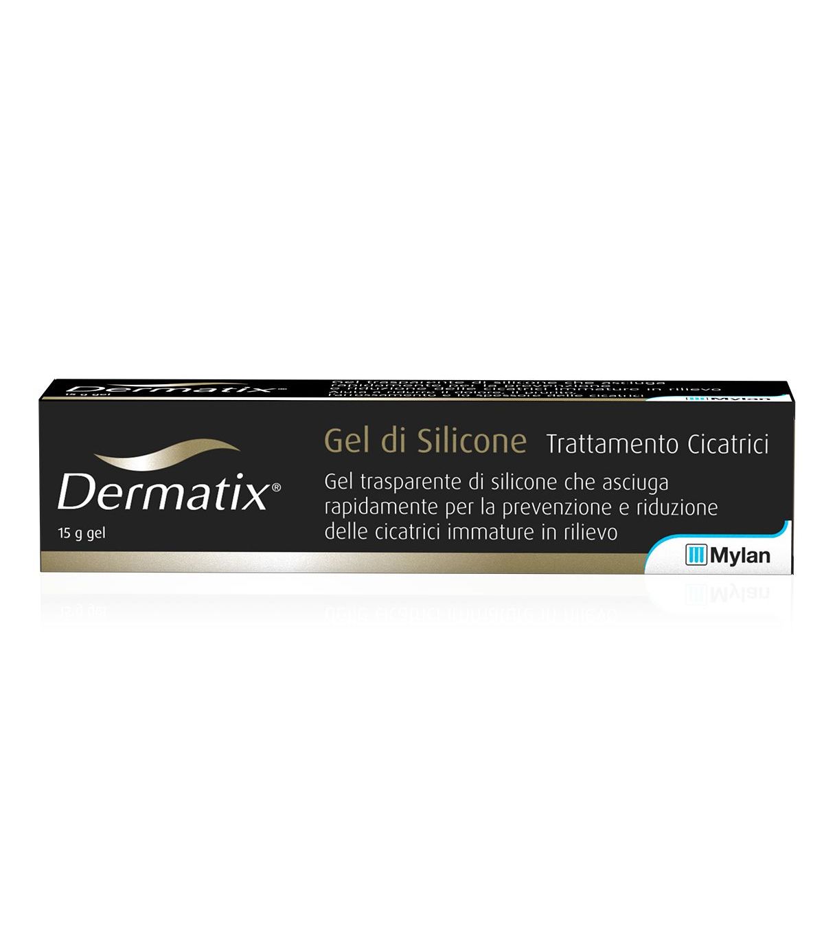 viatris italia srl dermatix - gel di silicone per il trattamento delle cicatrici - 15 g
