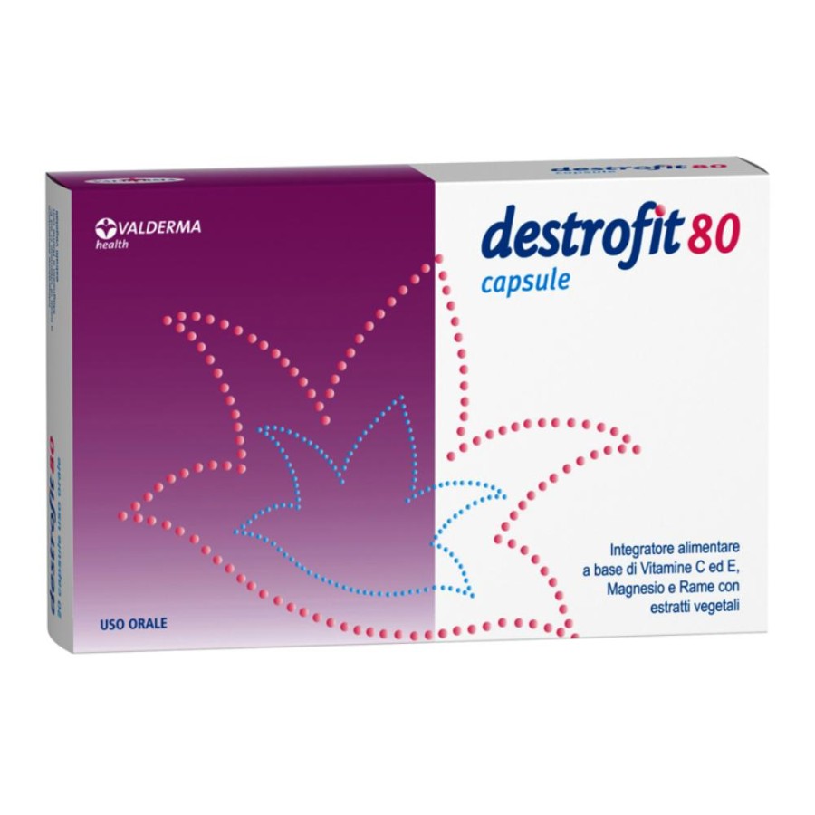 Destrofit 80 Integratore per la Menopausa 20 Capsule