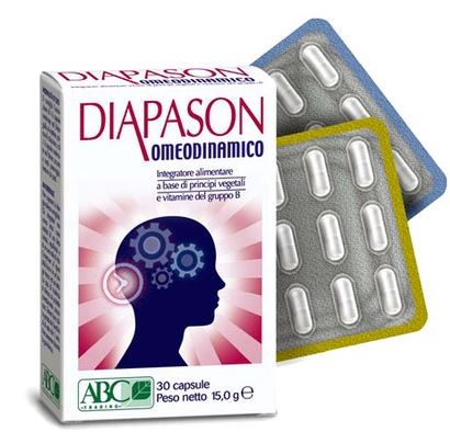 Diapason Omeodinamico - Integratore per il Benessere Mentale - 30 Capsule