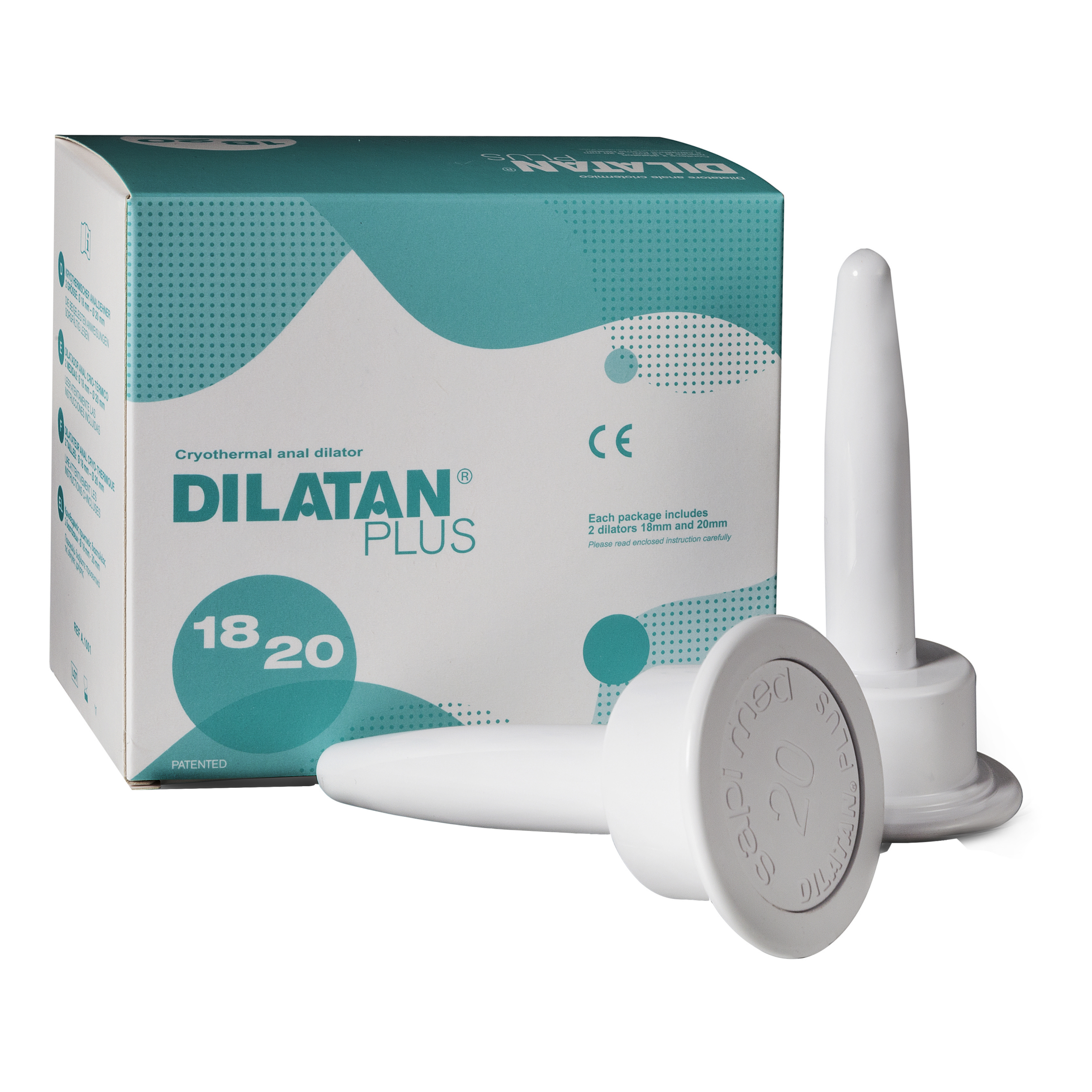 Dilatan Plus Dilatatore Anale Diametro 18/20 Criotermico 2 Pezzi