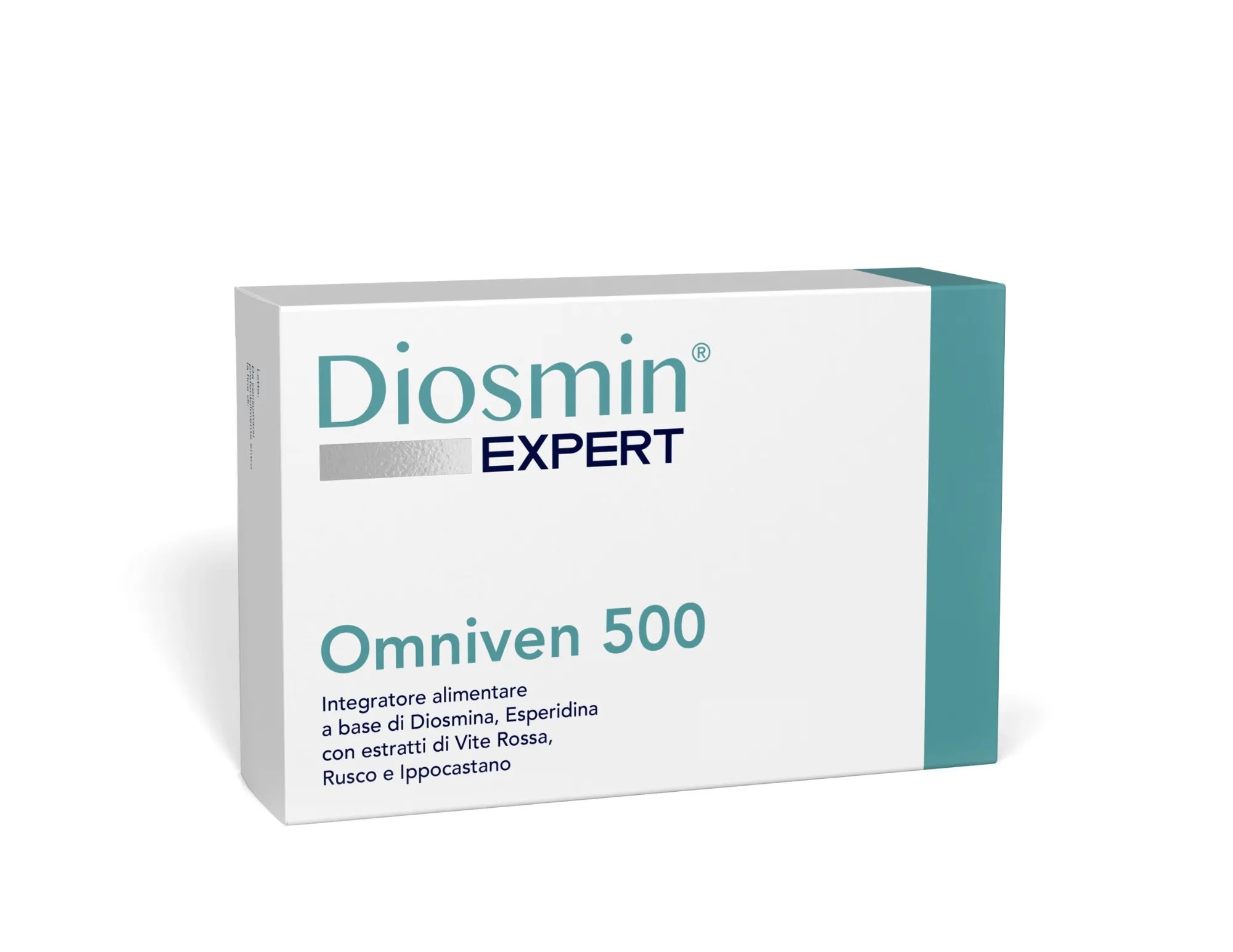 Diosmin Expert Omniven 500 - Integratore per Gambe Pesanti e Gonfie - 80 Compresse