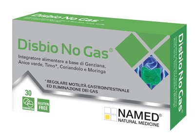 Named Disbio No Gas - Integratore per la Regolarità Intestinale - 30 Compresse