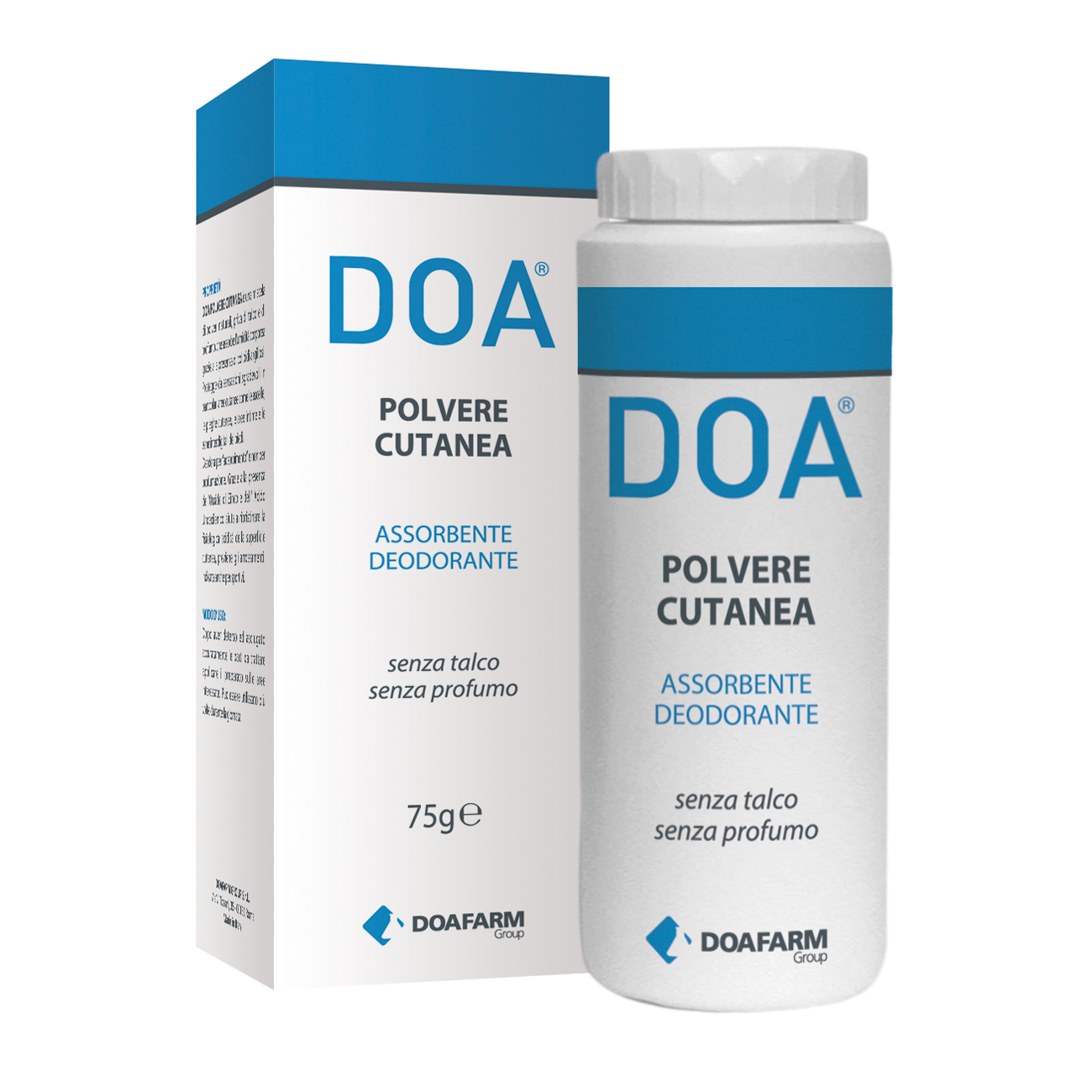 Doa Polvere Cutanea Assorbente Deodorante 75 g