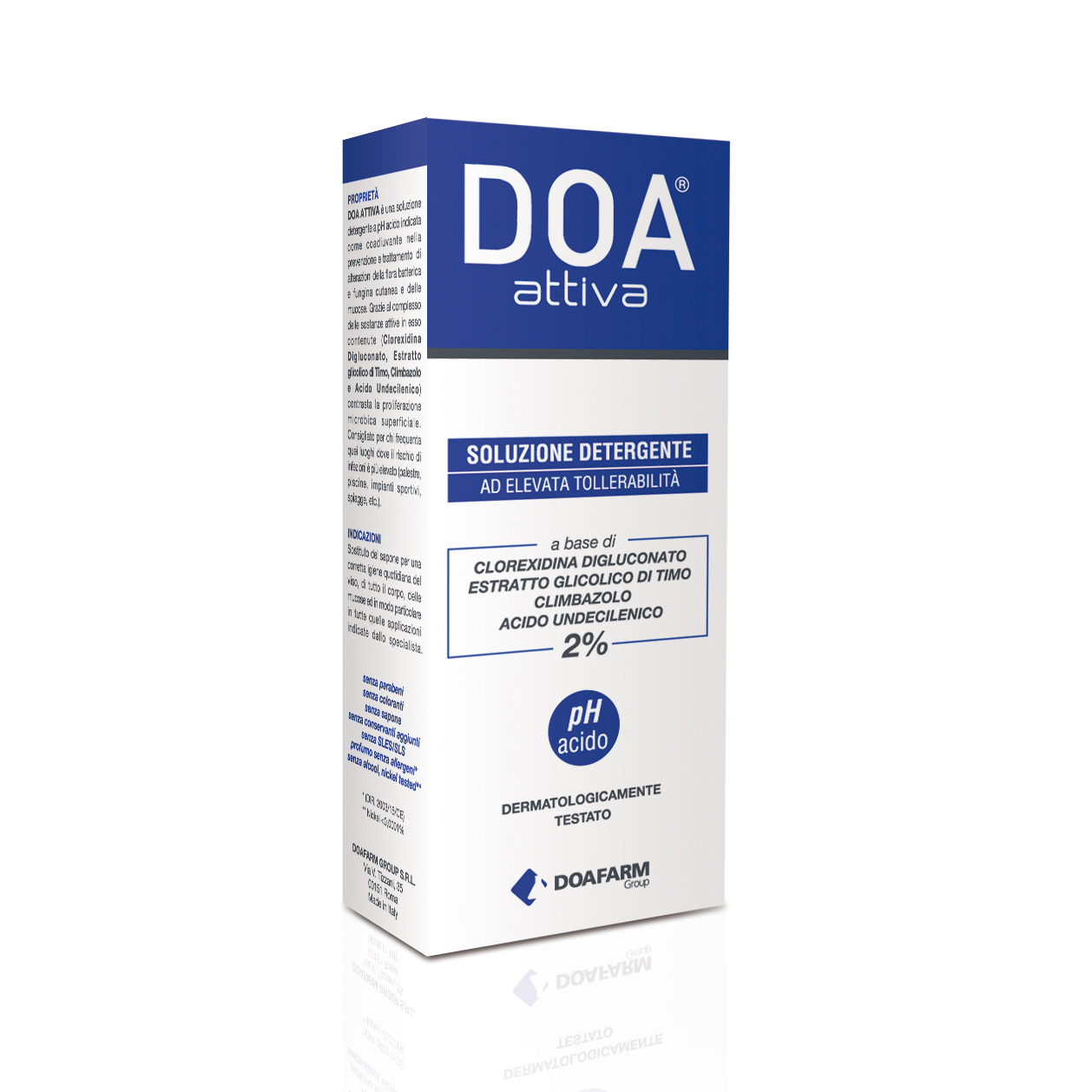 Doa Attiva Soluzione Detergente Idratante 200 ml