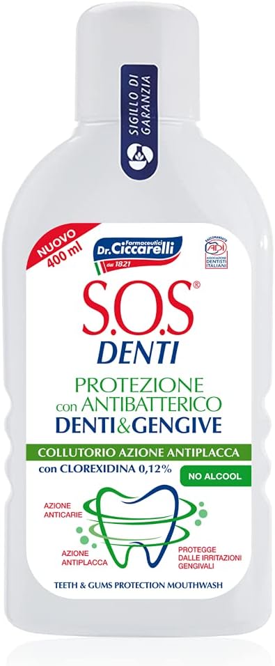 Dr. Ciccarelli SOS Denti Collutorio Antiplacca 400 ml