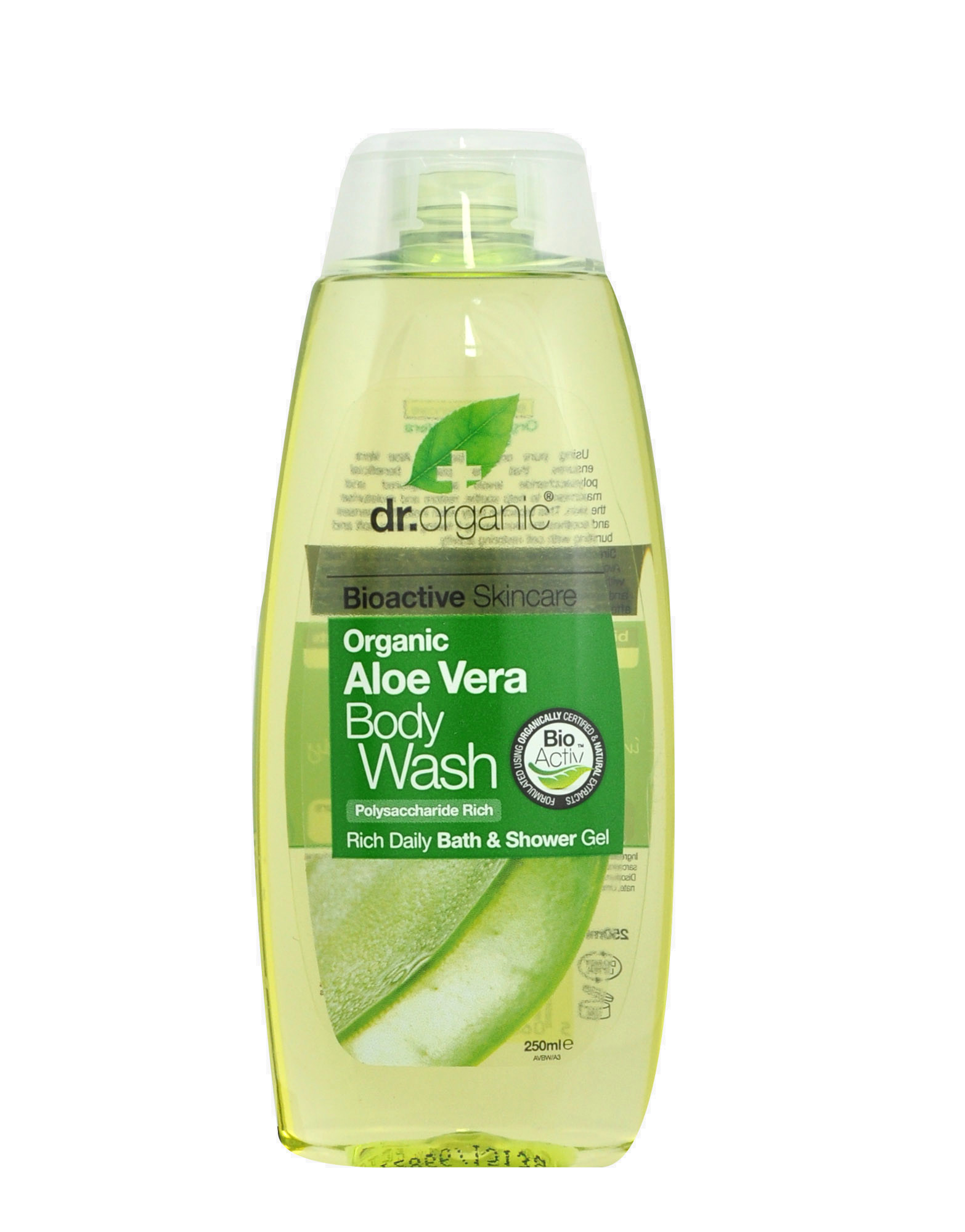 Dr. Organic Aloe Vera - Docciaschiuma Detergente Corpo - 250 ml