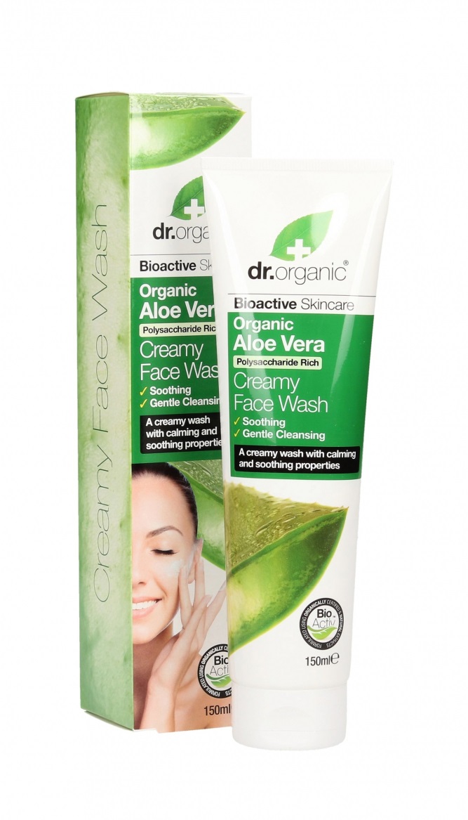 Dr. Organic Aloe Vera - Detergente Viso Lenitivo - 150 ml