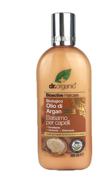 Dr. Organic Argan - Balsamo per Capelli Ristrutturante - 265 g