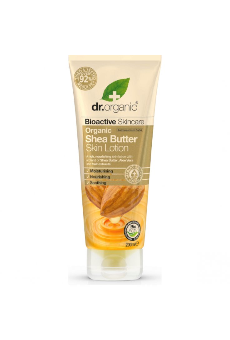 Dr. Organic Burro di Karitè - Lozione Corpo - 200 ml