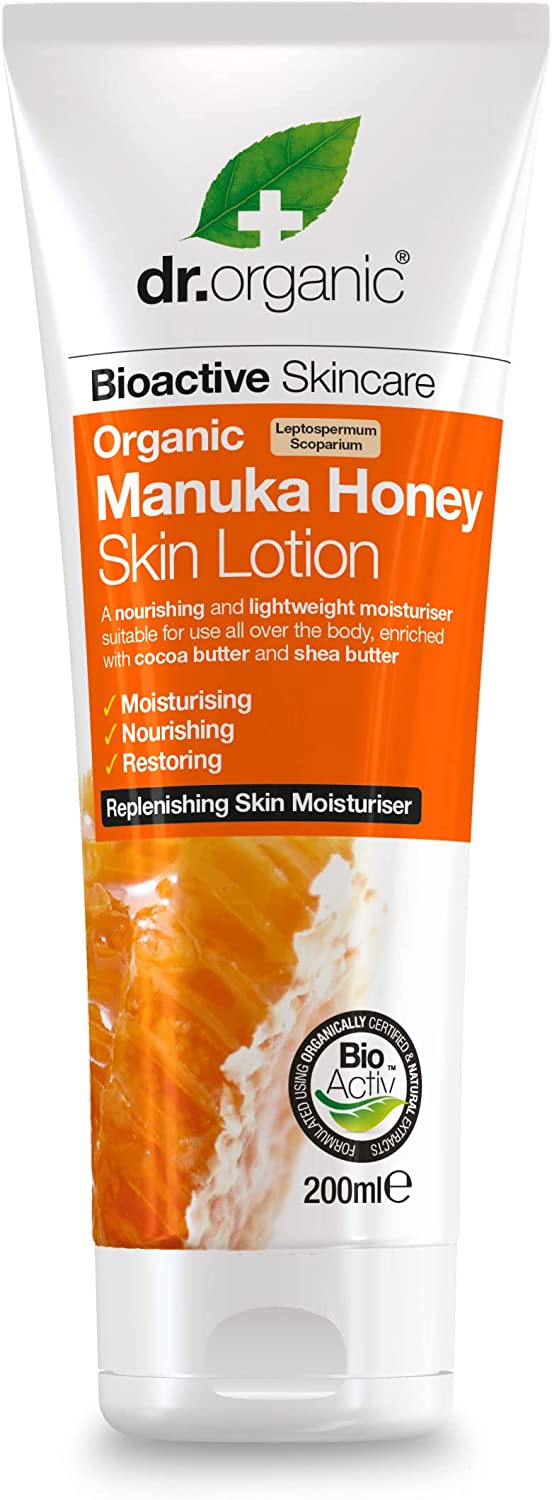 Dr. Organic Miele di Manuka - Lozione Corpo Idratante - 200 ml
