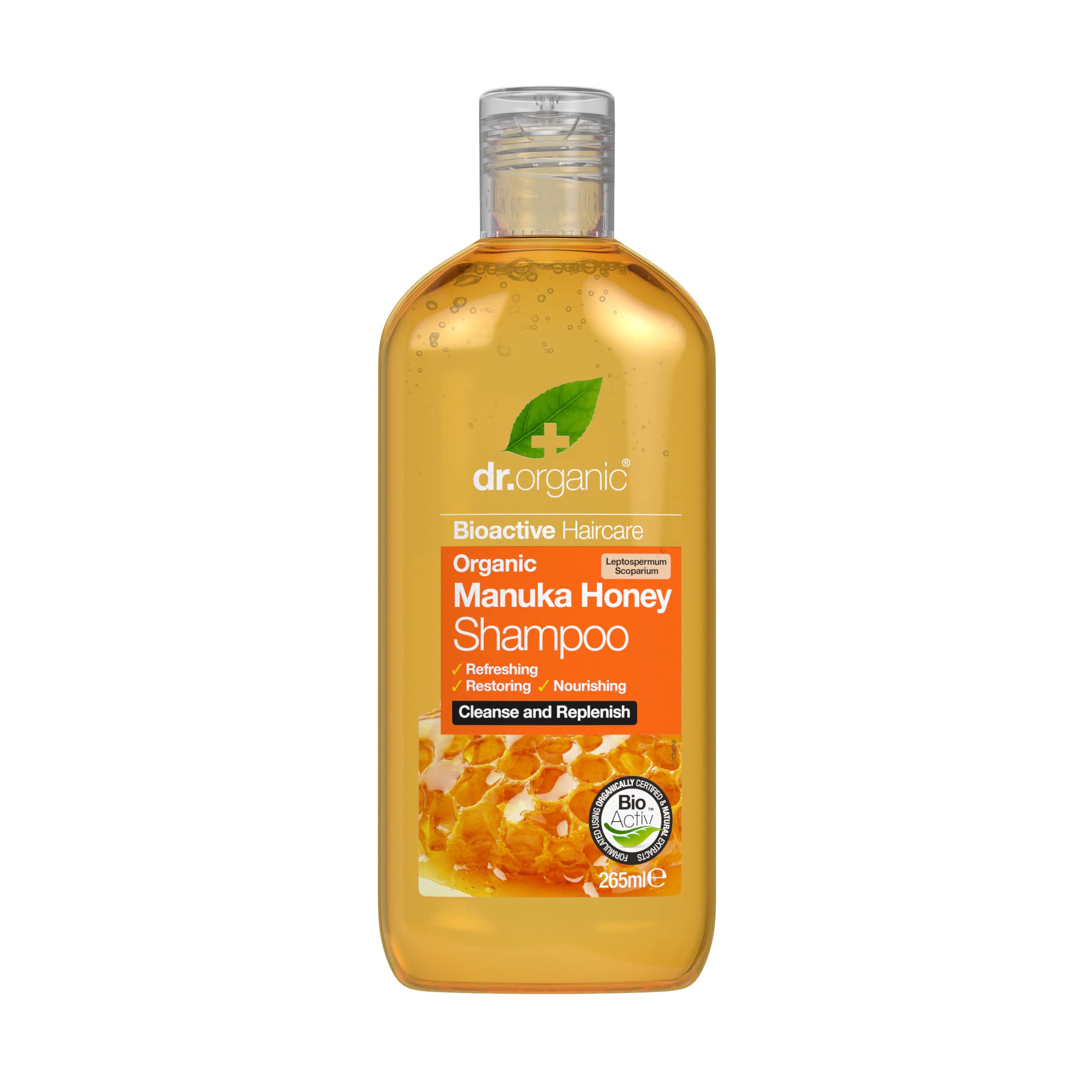 Dr. Organic Miele di Manuka - Shampoo Ristrutturante - 265 ml