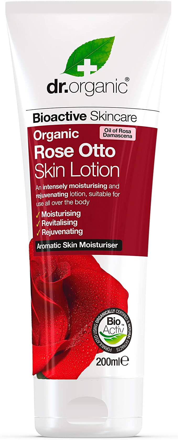 Dr. Organic Rosa - Lozione Corpo - 200 ml