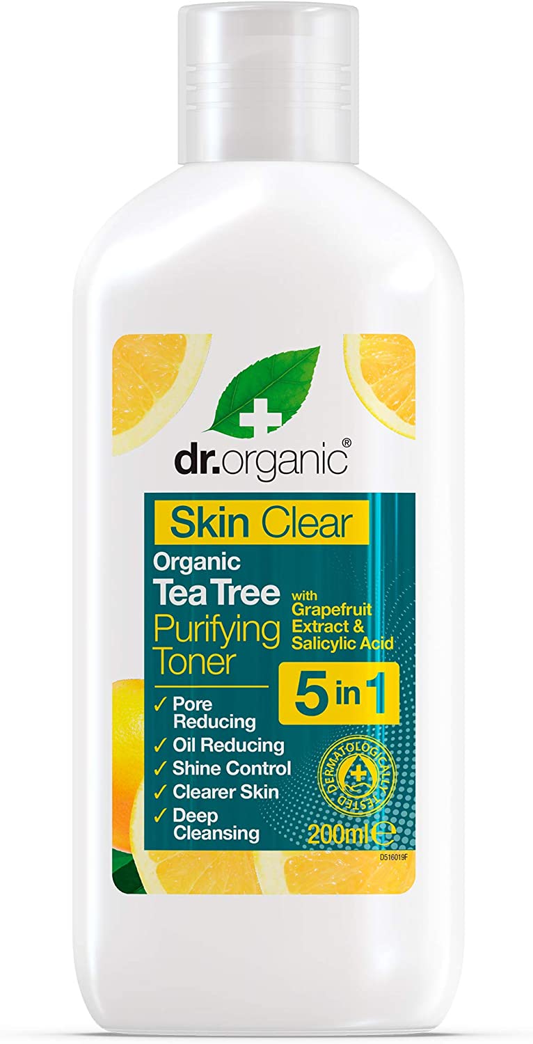 Dr. Organic Skin Clear - Tonico Viso Esfoliante - 200 ml