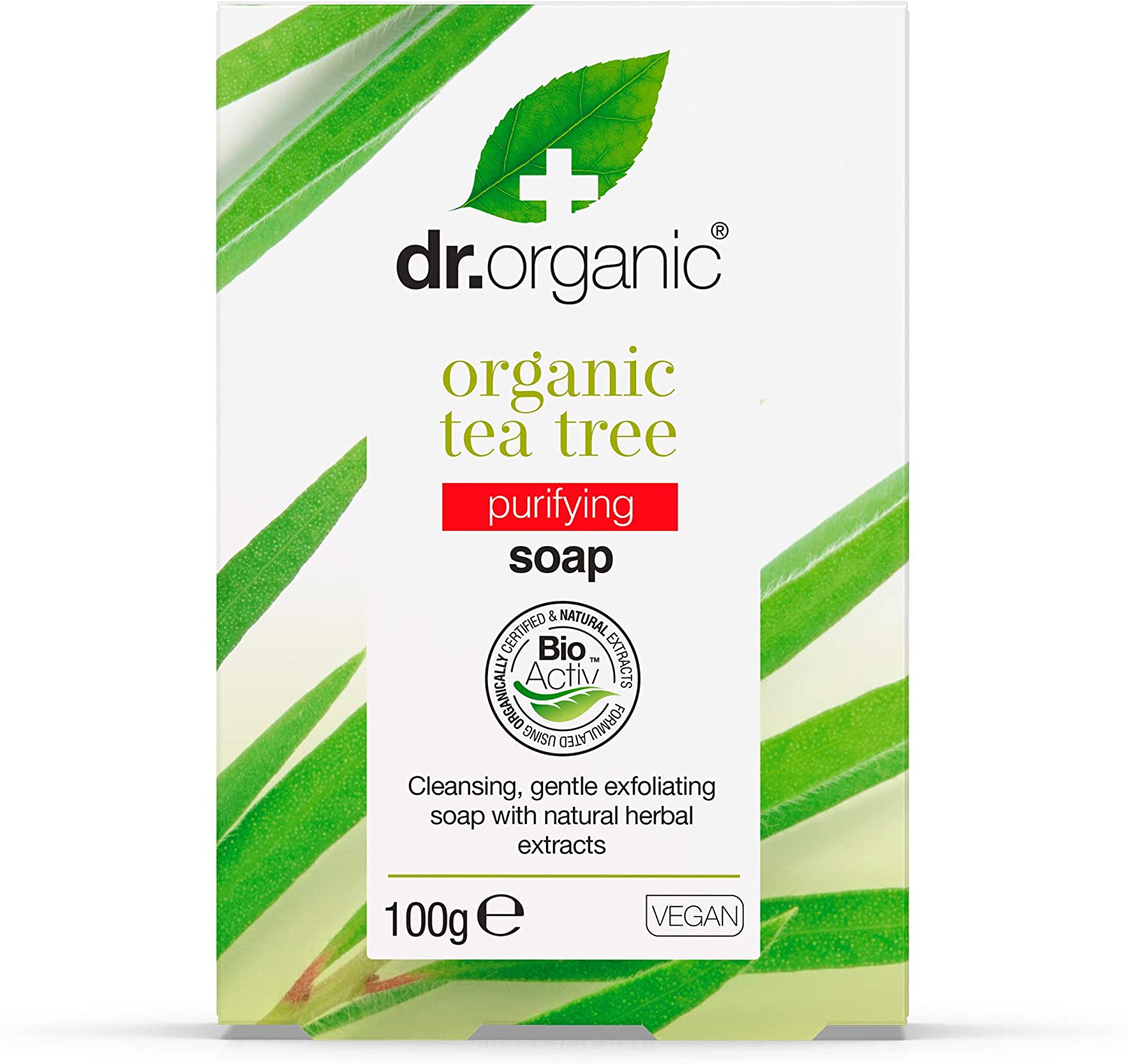 Dr. Organic Tea Tree - Sapone Solido - 100 g