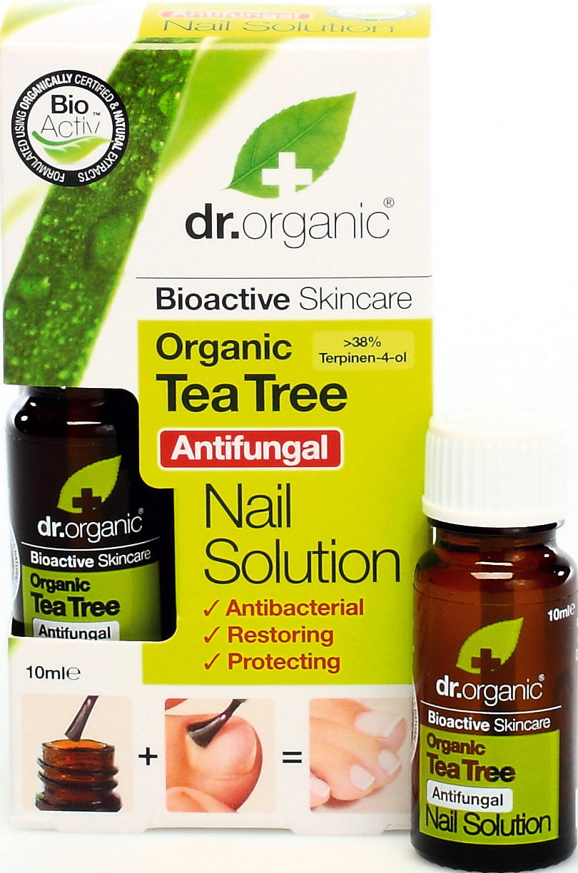 Dr. Organic Tea Tree - Smalto Unghie per Micosi - 10 ml