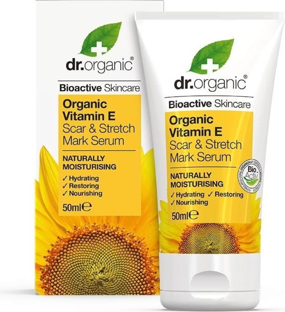 Dr. Organic Vitamina E - Siero Corpo Anti-Smagliature - 50 ml