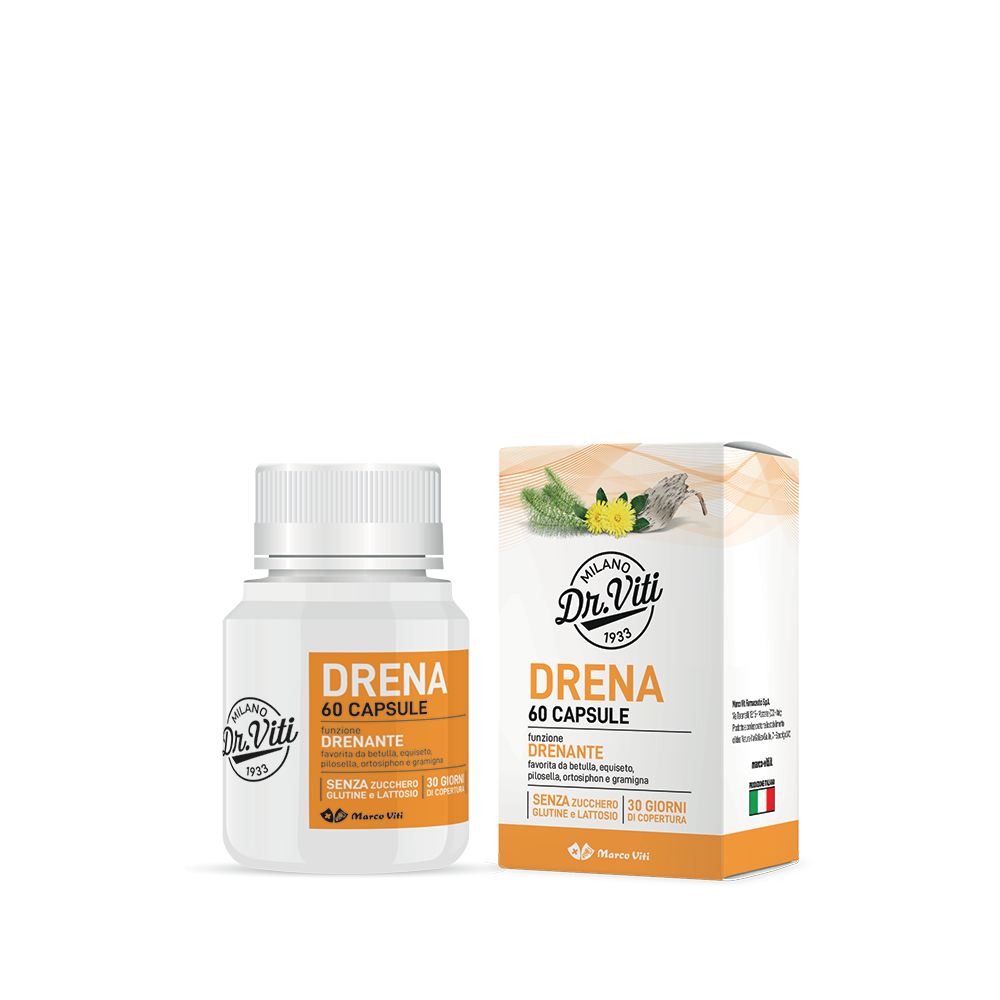 Dr. Viti Drena Forte - Integratore Drenante - 60 Capsule