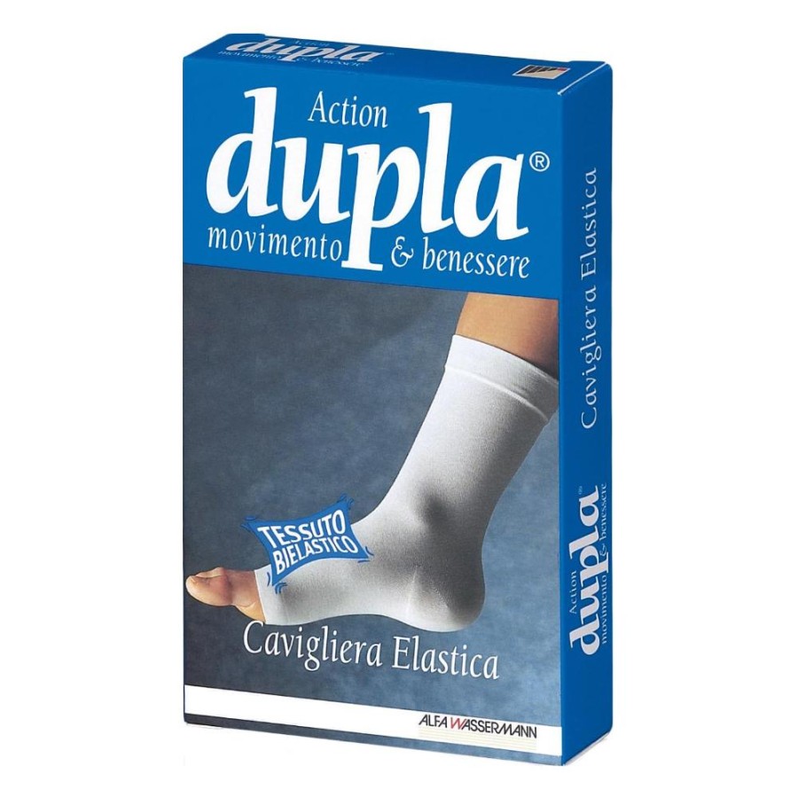 Dupla Cavigliera Elastica Colore Camel Taglia XL