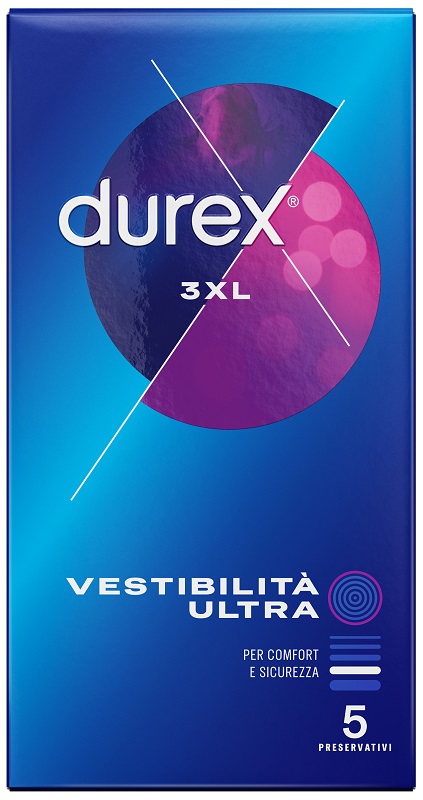 Durex Settebello 3XL Profilattici 5 Pezzi