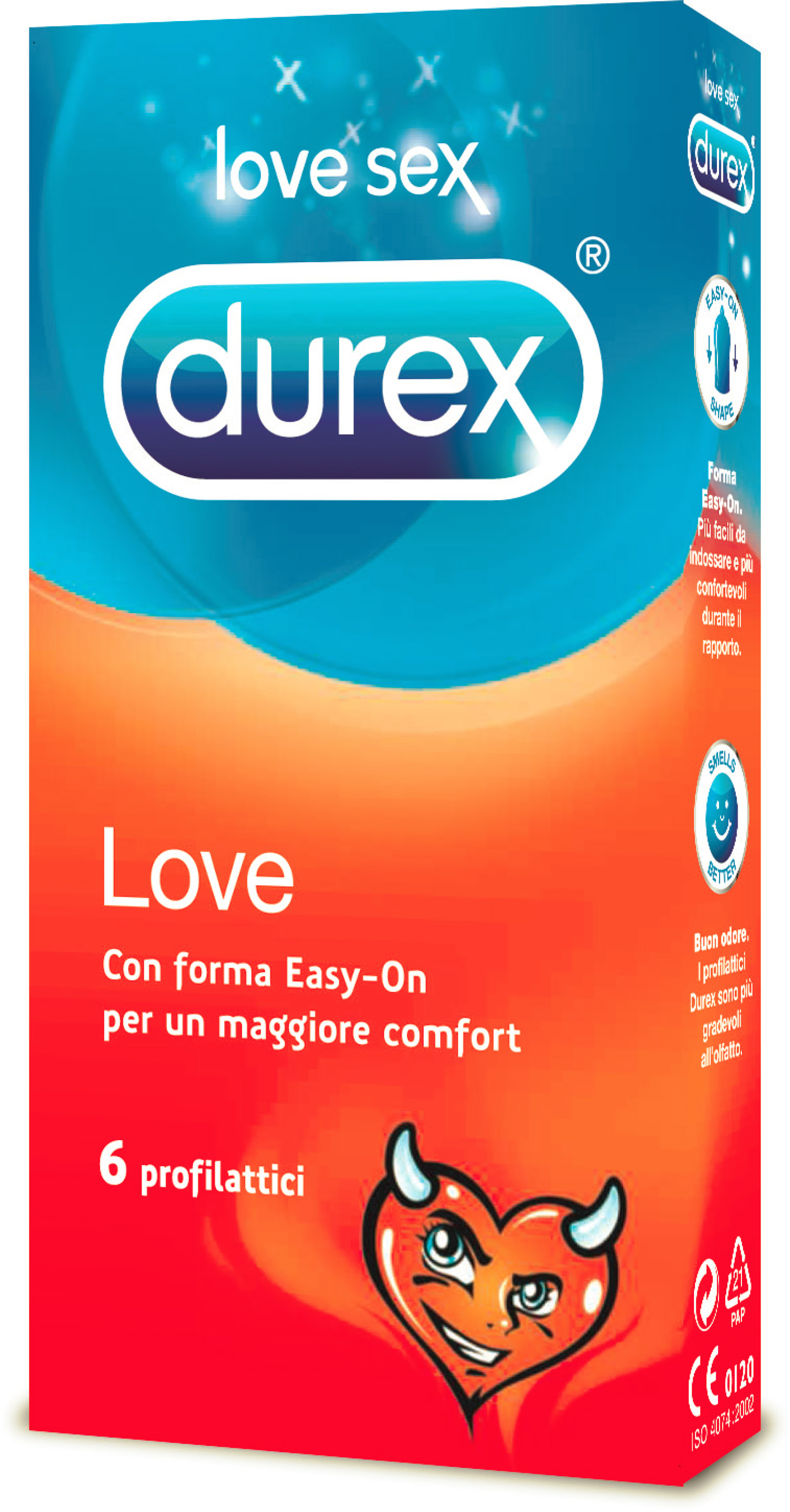 Durex Love Profilattici 6 Pezzi