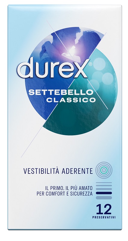 Durex Settebello Classico Profilattici 12 Pezzi