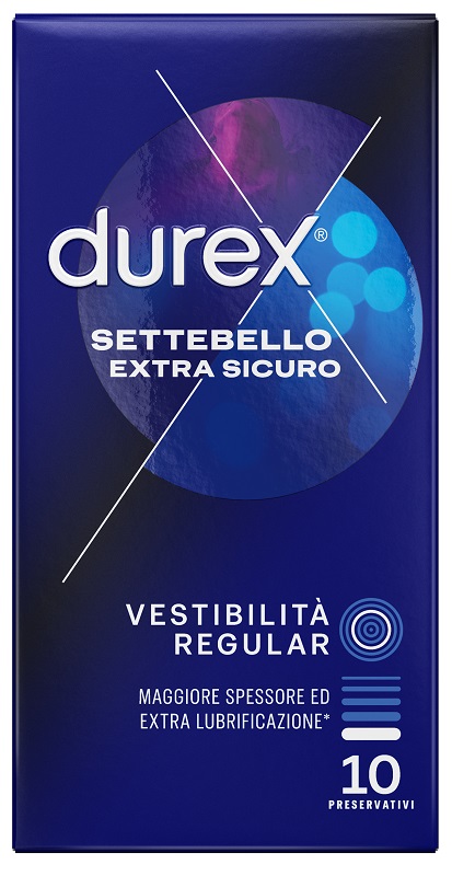 Durex Settebello Extra Sicuro Profilattici 10 Pezzi