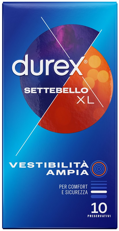 Durex Settebello XL Profilattici 10 Pezzi