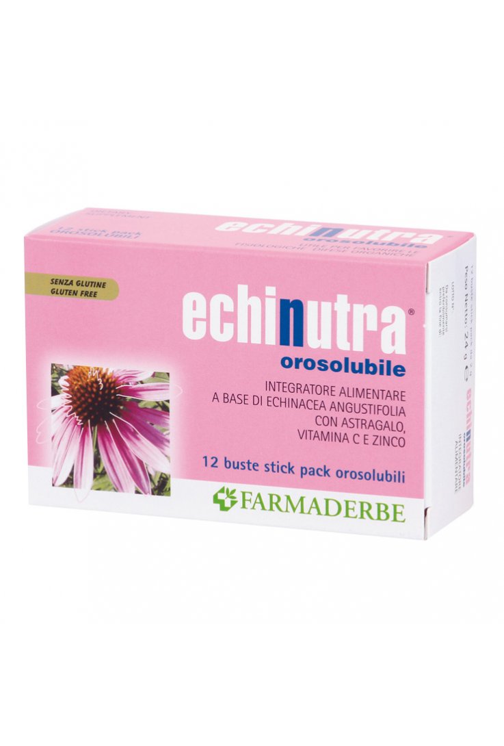 Echinutra Orosolubile Integratore Difese Immunitarie 12 Stick