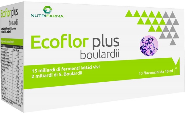 Ecoflor Plus Boulardii Integratore Fermenti Lattici 10 Flaconi