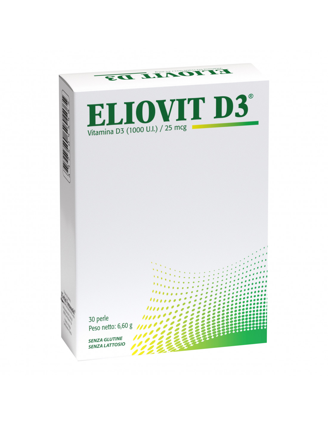 Eliovit D3 - Integratore di Vitamina D3 1.000 UI - 30 Capsule Molli