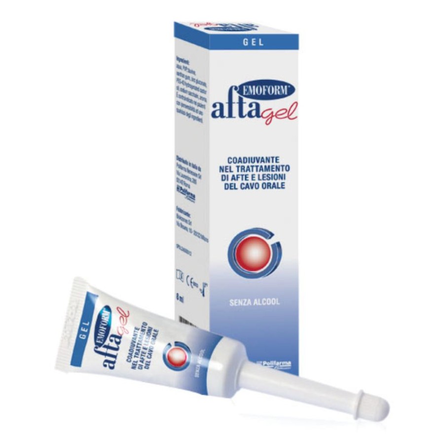 Emoform Aftagel Trattamento Afte e Ulcere 8 ml