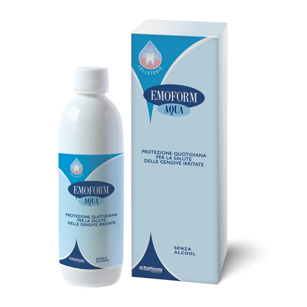 Emoform Aqua Collutorio Trattamento Gengiviti 300 ml