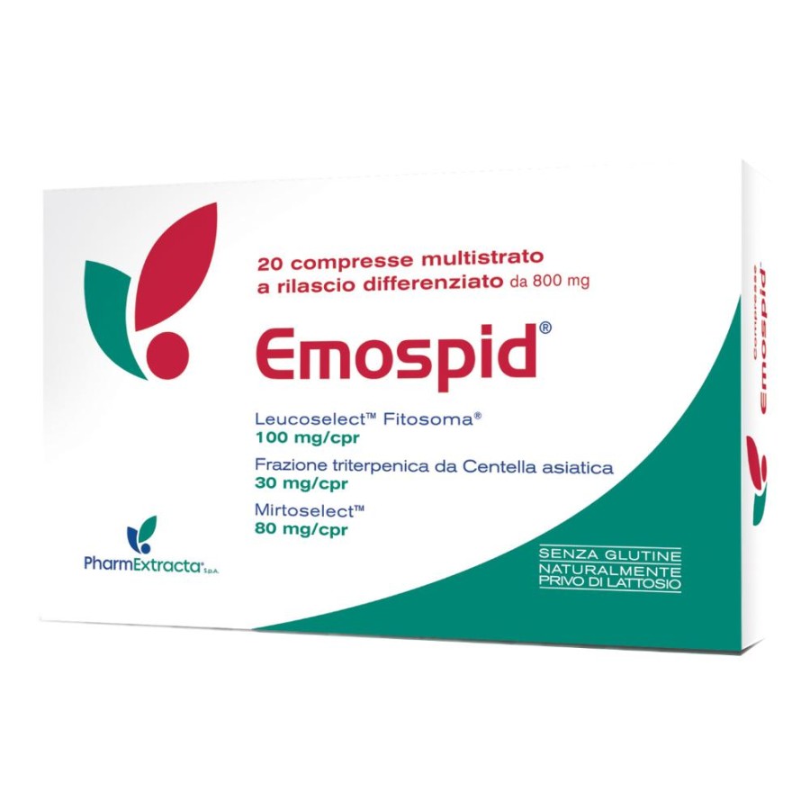 Emospid - Integratore per il Microcircolo - 20 Compresse