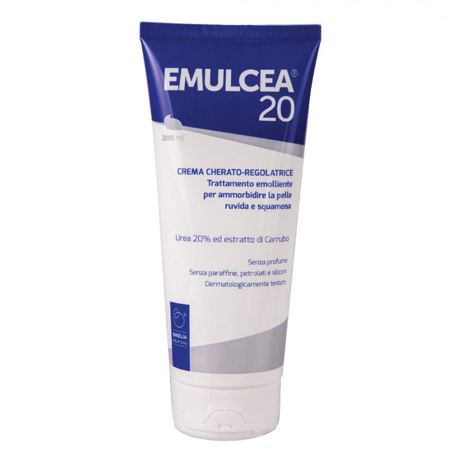 Emulcea 20 Crema Cherato-Regolatrice Emolliente 200 ml