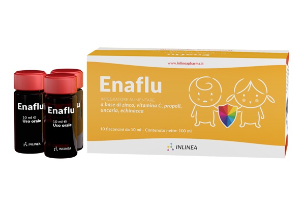 Enaflu - Integratore per Difese Immunitarie - 10 Flaconcini
