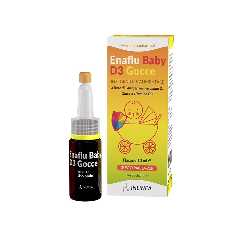 Enaflu Baby D3 - Integratore Difese Immunitarie - Gocce 10 ml