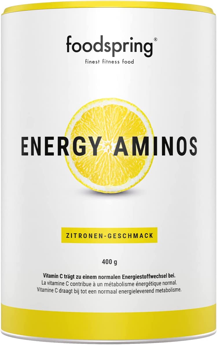Energy Aminos Limone Integratore con Amminoacidi 400 g