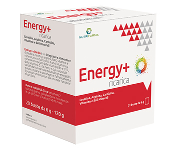 Energy+ Ricarica Integratore Tonico 20 Buste