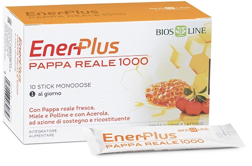 Enerplus Pappa Reale 1000 - Integratore Ricostituente - 10 Bustine