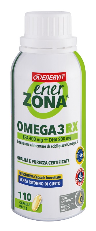 Enerzona Omega 3RX Integratore Funzione Cardiovascolare 110 Capsule