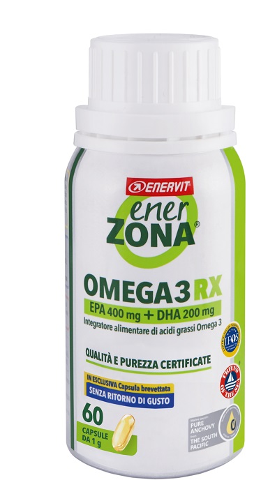 Enerzon Omega 3RX Integratore Funzione Cardiaca 60 Capsule