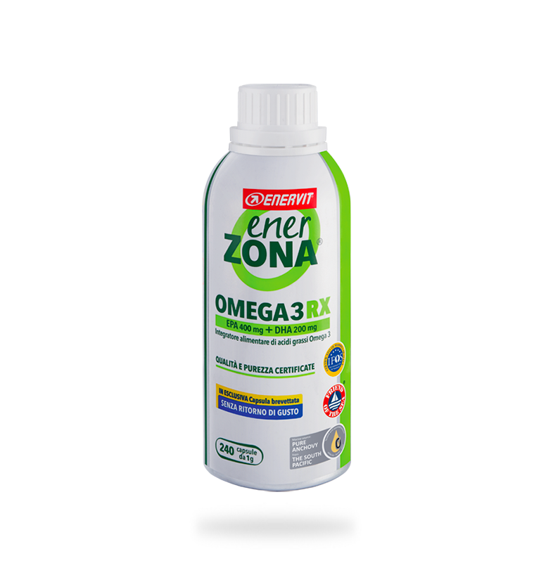 ENERZONA OMEGA 3RX INTEGRATORE DI ACIDI GRASSI OMEGA 3 240 CAPSULE