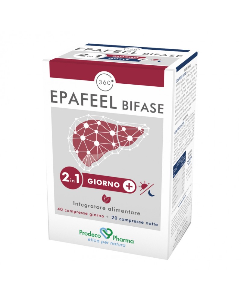 Epafeel Bifase 360 - Integratore Depurativo Fegato - 60 Compresse