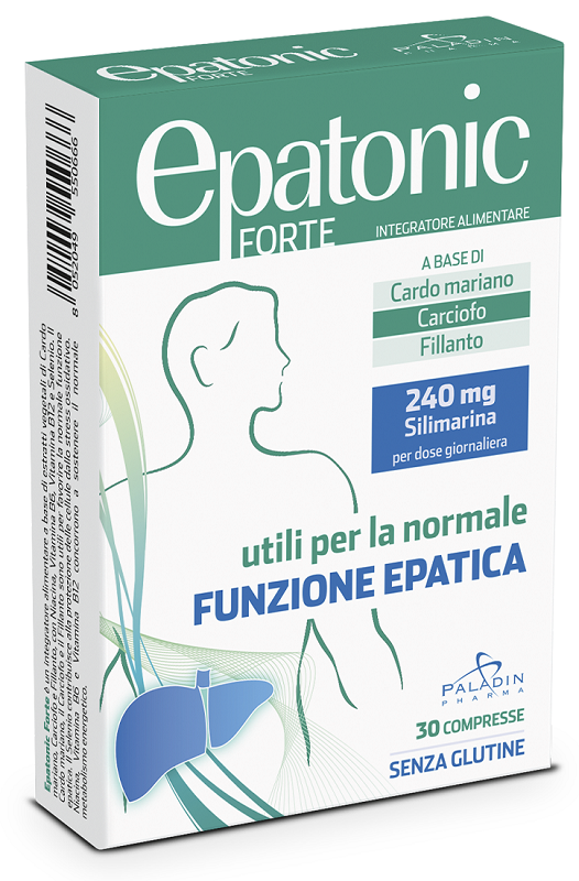 Epatonic Forte Integratore Benessere del Fegato 30 Compresse