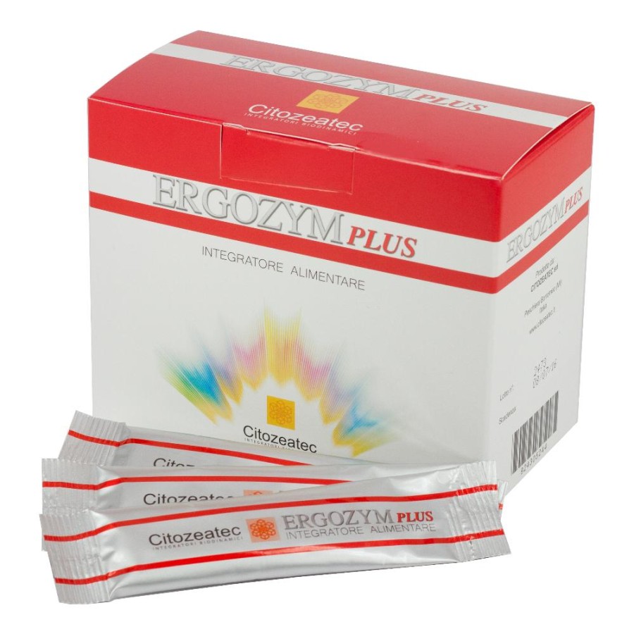 Ergozym Plus - Integratore Energetico - 24 Bustine Monodose x 10 ml