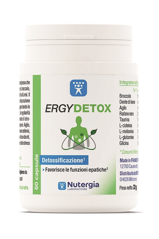 Ergydetox Integratore Depurativo 60 Capsule