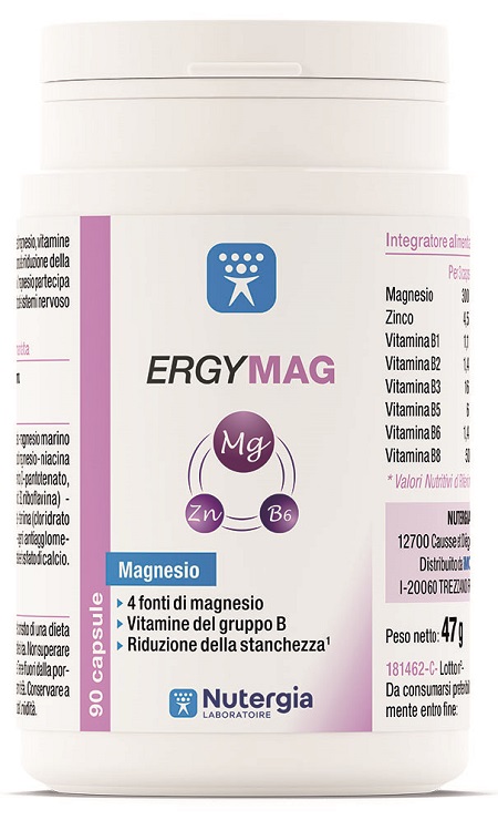 Ergymag Integratore di Magnesio 90 Capsule