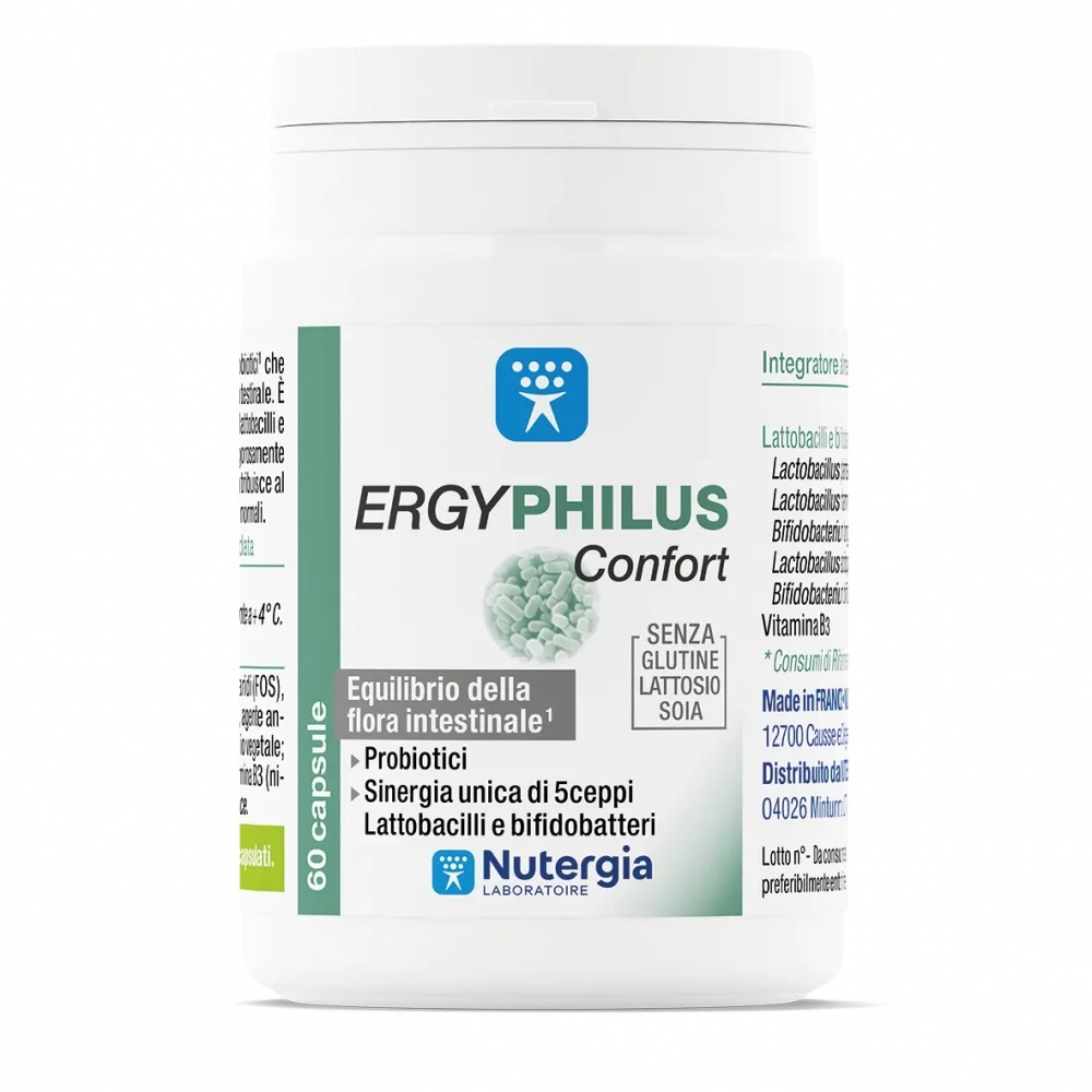 Ergyphilus Confort Integratore Probiotico 60 Capsule