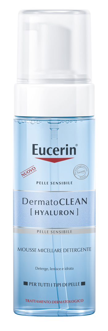 Eucerin Dermatoclean - Mousse Micellare Detergente Viso - 150 ml